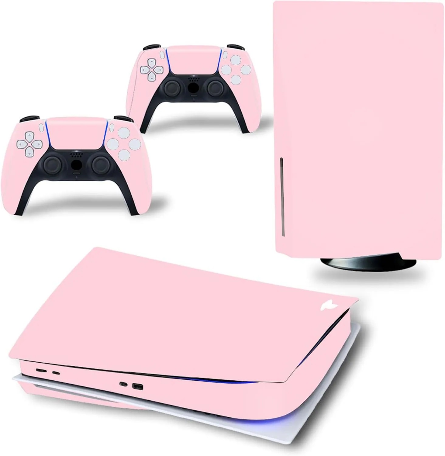 Console Skin Wrap for PS5 Disc, Pink