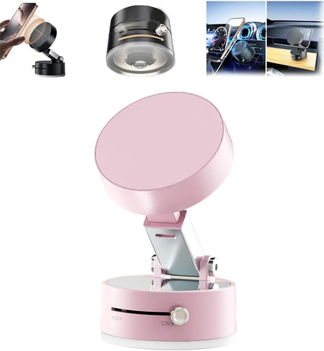 Foldable magnetic phone holder