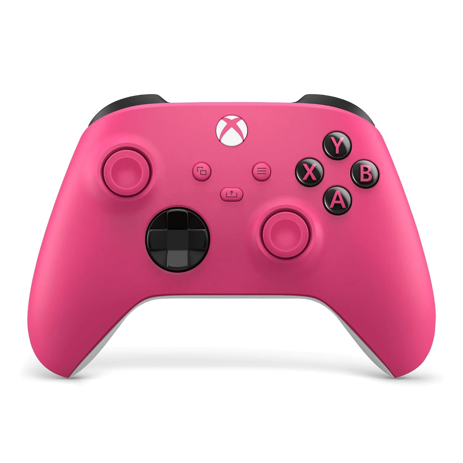Xbox Wireless Gaming Controller | Deep Pink | Textured triggers and bumpers, Hybrid D-pad, XBOX Wireless, Bluetooth, USB-C, Play across Console & PC & Cloud Devices
